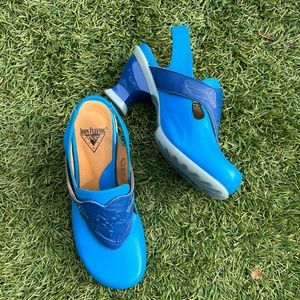 John Fluevog kitschy kitschy boom boom Fay sling back Heel